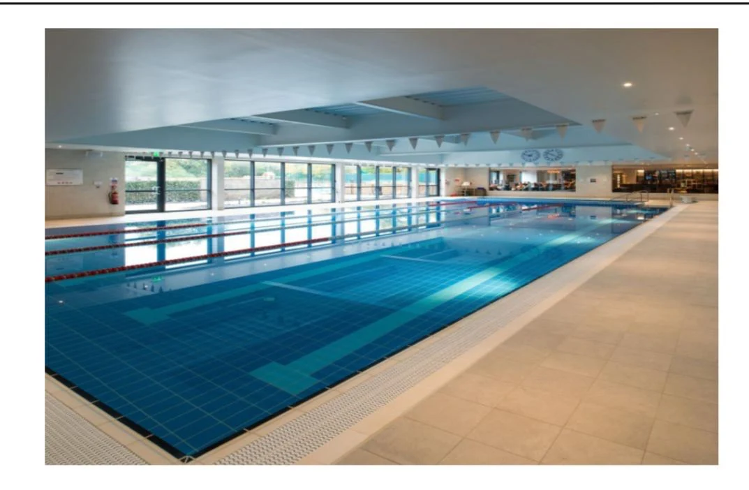 Indoor swimming pool used by the SBG Academy community