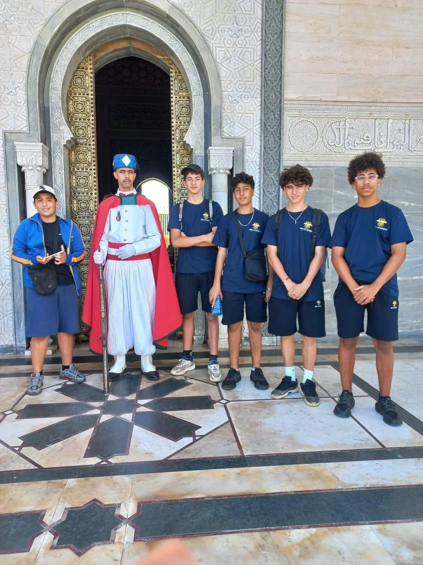 SBG Academy students on a cultural visit